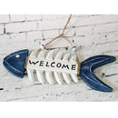 Nautical Wooden   Skeleton Wall Hanging Ornaments Home Door Decor Gift