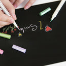 10pcs/set Metallic Markers Glitter Paint Pen Calligraphy Brush Pens for DI EAT