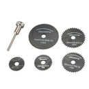 6pcs Metal HSS Circular Saw Blade Set Cutting Discs for Rotary Tool