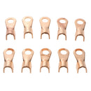 10 Pieces 200A New Crimp Terminal Electrical Cable Connector Copper Rings