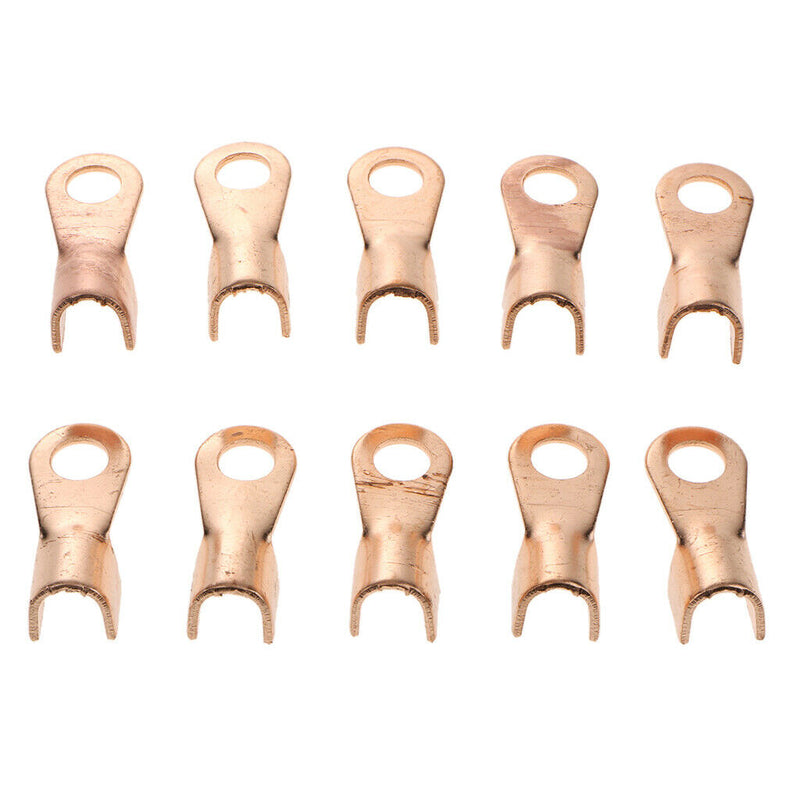 10 Pieces 200A New Crimp Terminal Electrical Cable Connector Copper Rings
