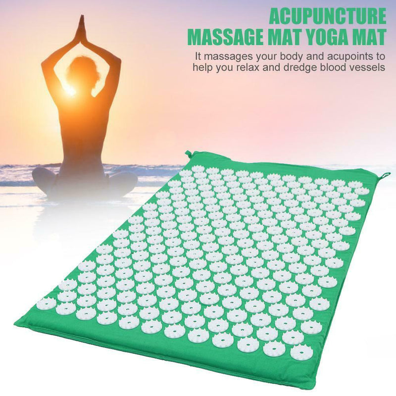 Portable Massager Cushion Acupressure Sport Mat Acupuncture Massage Spiky