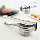 Potato Press Crusher Fruits Vegetables Juice Squeezer Masher Stainless Steel