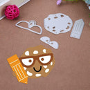 4pcs DIY Stone-shaped Cutting Dies Stencil Scrapbooking Embossing Template