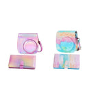 2Set Camera Case Film Camera Cover for Fuji Instax Mini 9 8 Camera & Straps