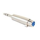5Pcs XLR 3Pin Female to 6.35mm 1/4 Stereo Jack Male Plug Audio Cord Mic Ada D1J1