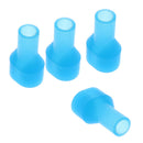 4x Blue Replacement Silicone Bite Valves for Hydration Pack Water Bladder
