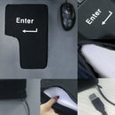 Big Enter Key USB Pillow Anti-stress Relief Super Size Enter Key Unbreakable
