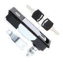 Stainless Steel Compression Latch Replacement with Keys Flush Lever Lock