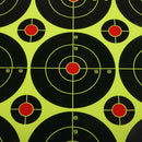 90pcs Shooting Paper Target 8cm Splatter Self-Adhesive Stickers with Patches