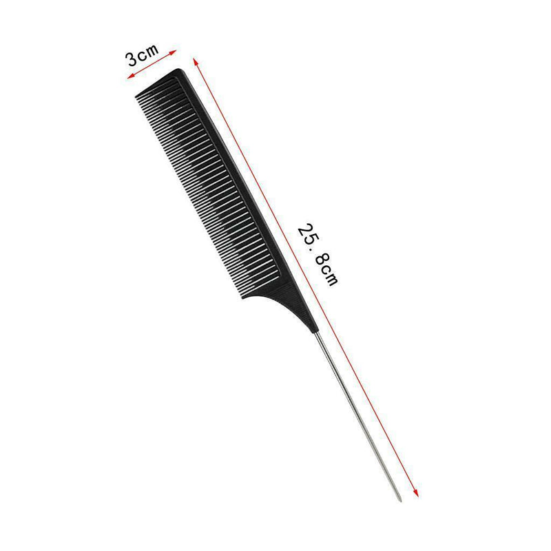 2Pcs ABS One-way Weaving Highlighting Foiling Hair Comb Salon Dyeing Combs