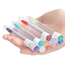 5x Disposable Mascara Brushes Spoolies Makeup with Empty Dust-proof Tube