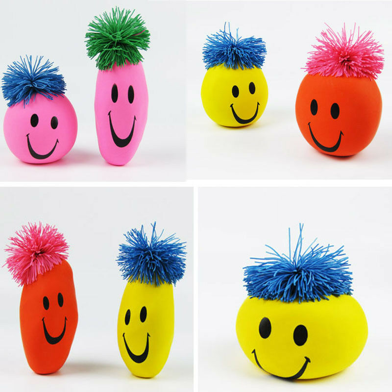 Moody Face Carton Phone Straps Slow Rising Soft Stress Reliever To