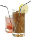 Reusable Metal Drinking Straws Set of 8 with 2 Free Cleaning Brush Included D1Z2
