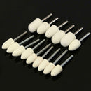 25Pcs Wool Felt Polishing Buffing Pad Grinding Head Set Rotary Tool BJD ZDW