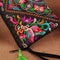 Embroidery Women Clutch Bag Ethnic Style Tassel Handbag Purse (Galsang)
