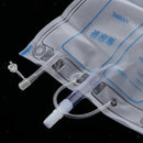 2x Reuseable Mens Urinal Pee Holder Collector Incontinent Aid 1000ml Bladder