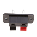 10pieces Push Release Connector Plate Stereo Speaker Terminal Black