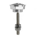 Universal Car Aluminum Push Button Hood Pins Lock Clip Kit Quick Latch