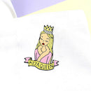 Cartoon Crown Princess Brooches Badge Backpack Shirt Lapel Pins (Style 2) A
