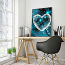 5D DIY Full Drill Diamond Painting Heart Embroidery Mosaic Craft Kit (V440)