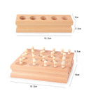 Socket Cylinder Family Equipment Baby Puzzle Early Education Toys Kindergar A5Y7
