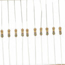 860pcs 1 ohm-1M ohm 1/4W Carbon Film Resistors Assortment Kit 43 Values Z5R9
