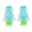 4 Soft Silicone Earplugs Noise Cancelling For Motorcycles Sleeping Study W/ Case