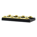 4 Gang Dual Bus Bar 60A 32V Positive Negative Buss Bar with Ring Terminals A
