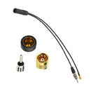 Car Antenna Extension Cable, DAB + FM/AM Radio Aerial Adapter Splitter SMB DIN