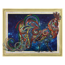 5D DIY Special-shaped Diamond Painting Rooster Cross Stitch Embroidery Kit