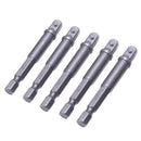 1/4 Inch Shank Hex Drive Bit Power Extension Drill Socket Adapter 5pcs K2I1