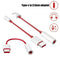 For Oneplus 6T 7Pro Usb Type C To 3.5mm Earphone Jack Adapter Aux Audio For 6 JR