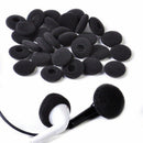30PCS Black Soft Foam Sponge Ear Pad Earbud Cap For Headphone Earphone Cover Bj