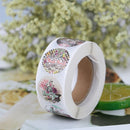 500PCs Stickers Paper Thank You Seal labels 1 inch Handmade Stationery SticSEAU