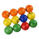 12 pcs Smiley Face Stress Relief Squeeze Ball - Help Arthritis - Random col K5J2