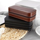 2 Grids PU Leather Travel Watch Storage Case Zipper Wristwatch Box Organize