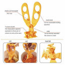 Safety Cut Mom Trust Good Durable Cute Helper Food Tool Baby Scissors Suppl I2T9