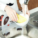 Cute Kitchen Water  Guard Wash Basin Sink Guard Washing Baffle