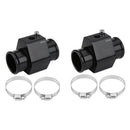 2 x Water Temp Joint Pipe Temperature Gauge Meter Radiator Sensor Hose Adapter