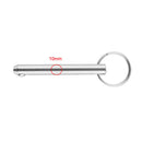 5pcs Boat Quick Release Pin Pull Ring Stainless Steel Hardware 10 x100mm