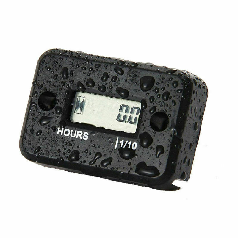 1 x Hour Meter for Motorcycle ATV Snowmobile Marine Boat Yama Ski Dirt JEY
