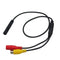 23 in Car Backup Reverse Camera 4 Pin Male To RCA Female Power Adapter Q0I6