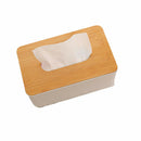 Wooden Cover Plastic Tissue Box Paper Holder Dispenser Organizer For Ho IFA