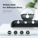 USB Charge Cable Holder Desk Cable Winder Clip Organizer Cord Management  5 Clip