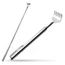 Stainless Telescopic Portable Extendable Handy Pocket PenClip Back Scratcher TOC