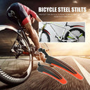 2pcs Mountain Bicycle Splash Fender Guard Bike Rear Front Mudguard (Orange)