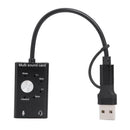 USB Type-C External Sound Card USB-C to Jack 3.5mm Stereo Bass Audio Sound Card