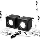 Portable Mini 3.5mm USB Speaker Wired for Tablet Computer PC Desktop