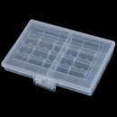 Transparent Hard Plastic Case Battery Storage Case Holder Storage Battery BoxFT